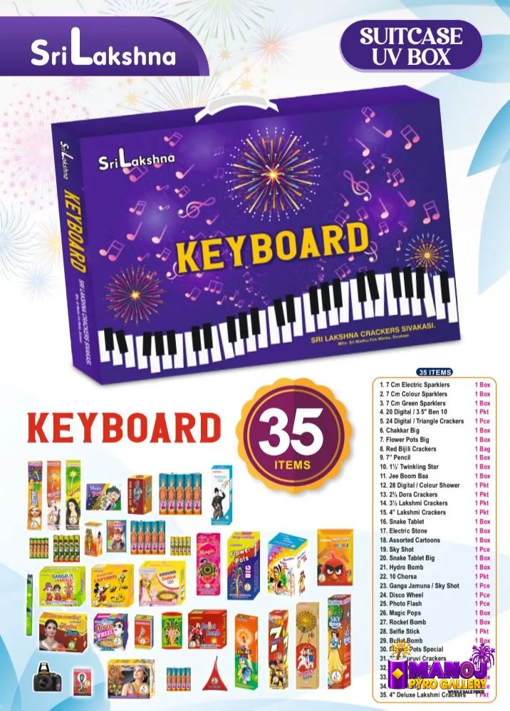 35 ITEM GIFTBOX KEYBOARD
